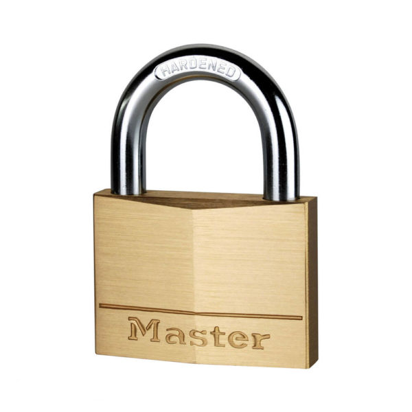 1.masterlock 160060112 Λουκέτο Μπρούτζινο 60mm Masterlock