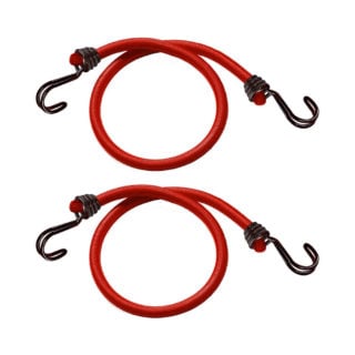 Χταπόδι 2 Άκρων 60cm 2τμχ Κόκκινο MasterLock