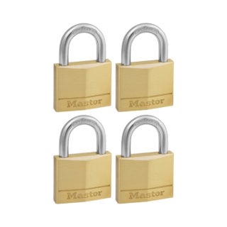 Λουκέτο Μπρούτζινο 40mm 4τμχ Masterlock