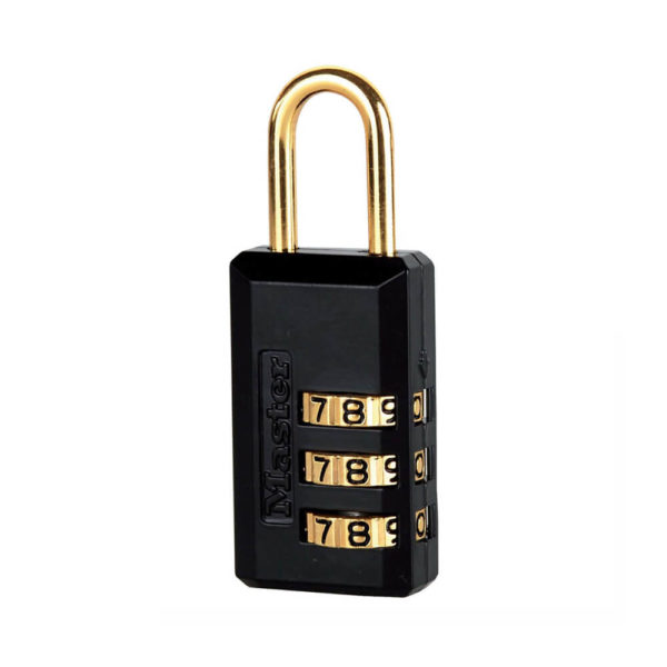 1.masterlock 646020112 Λουκέτο Αποσκευών με Συνδυασμό 20mm Masterlock