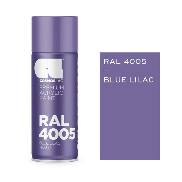 Cosmos Lac Ακρυλικό Σπρέι Ral 4005 Blue Lilac 400ml - Δόμηση Ρόδου