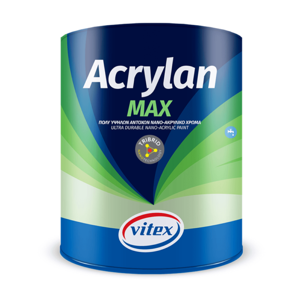 Vitex Acrylan Max Λευκό 750ml • Δόμηση Ρόδου
