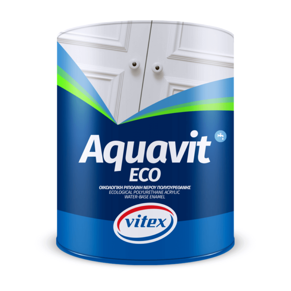 Vitex Aquavit Eco Gloss Λευκό 2.5lt • Δόμηση Ρόδου