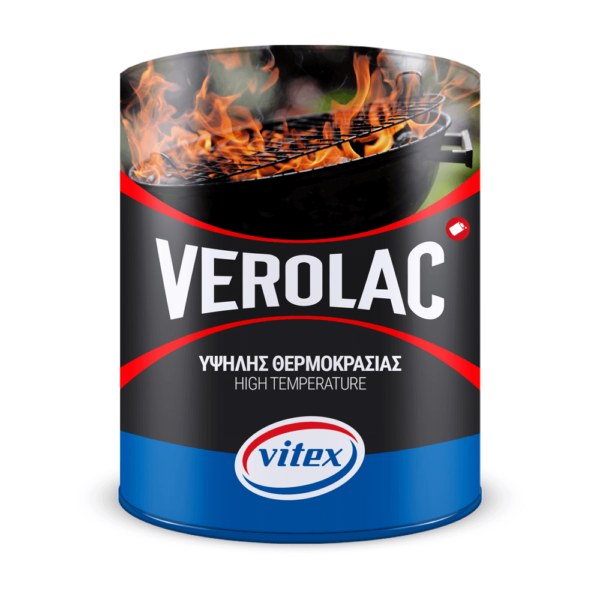 Vitex Verolac Υψηλής Θερμοκρασίας Μαύρο 375ml - Δόμηση Ρόδου