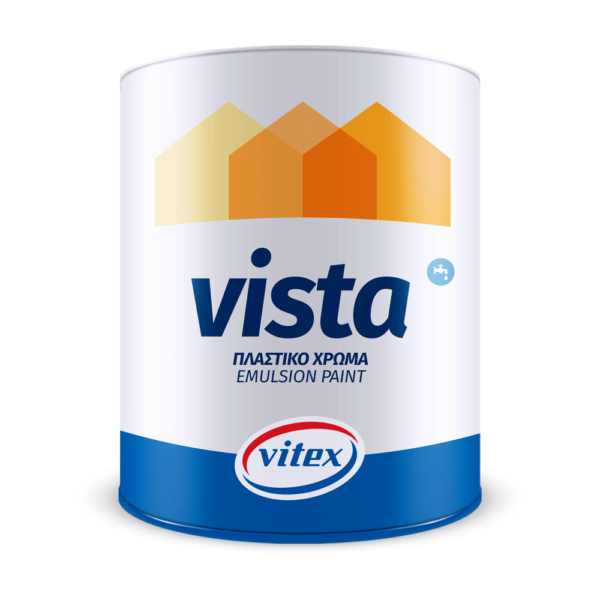Vitex Vista Πλαστικό Λευκό 9lt - Δόμηση Ρόδου