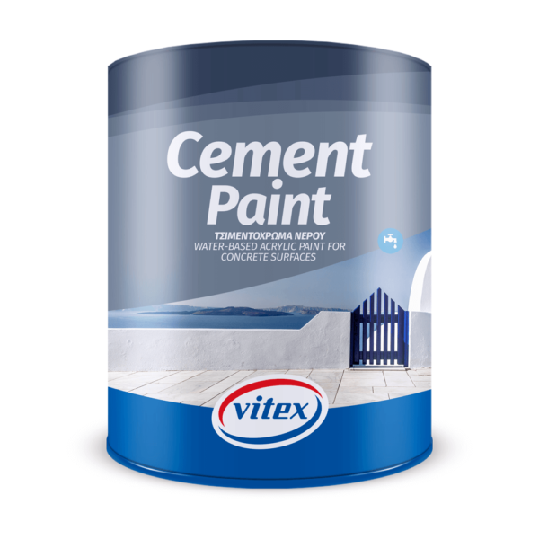 Vitex Cement Paint 985 Ανθρακί 3lt - Δόμηση Ρόδου