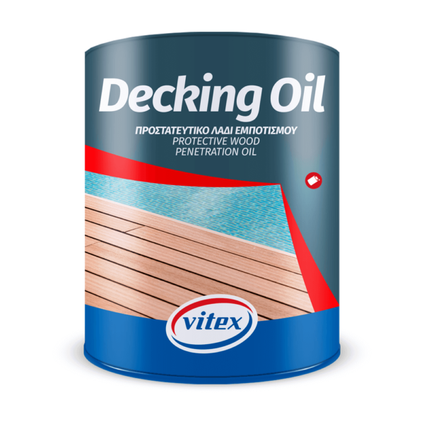Vitex Decking Oil 2.5lt - Δόμηση Ρόδου