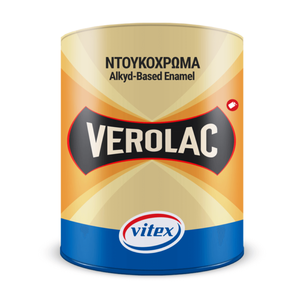Vitex Verolac 16 Gloss Καφέ 750ml • Δόμηση Ρόδου