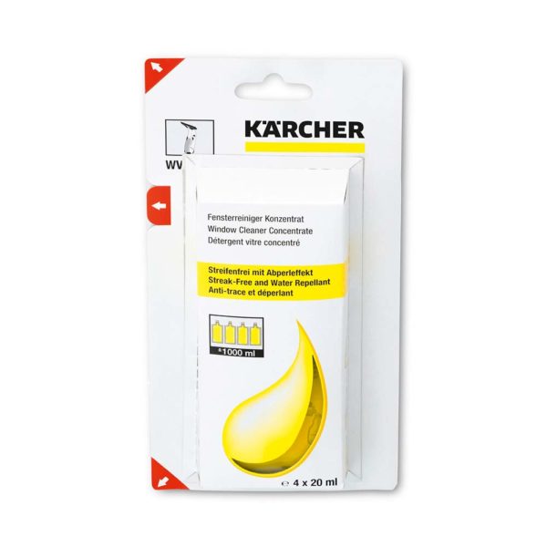 Συμπυκνωμένο Καθαριστικό Παραθύρων RM 503 4 X 20ml Karcher • Δόμηση Ρόδου