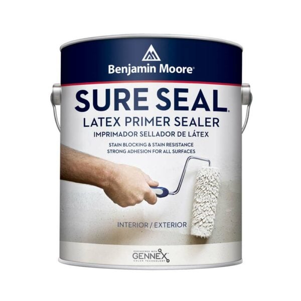 Sure Seal Latex Primer Sealer Λευκό 0.946lt Benjamin Moore • Δόμηση Ρόδου