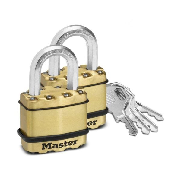 Masterlock EXCELL Λουκέτο Υψίστης Ασφαλείας 45mm 2τμχ