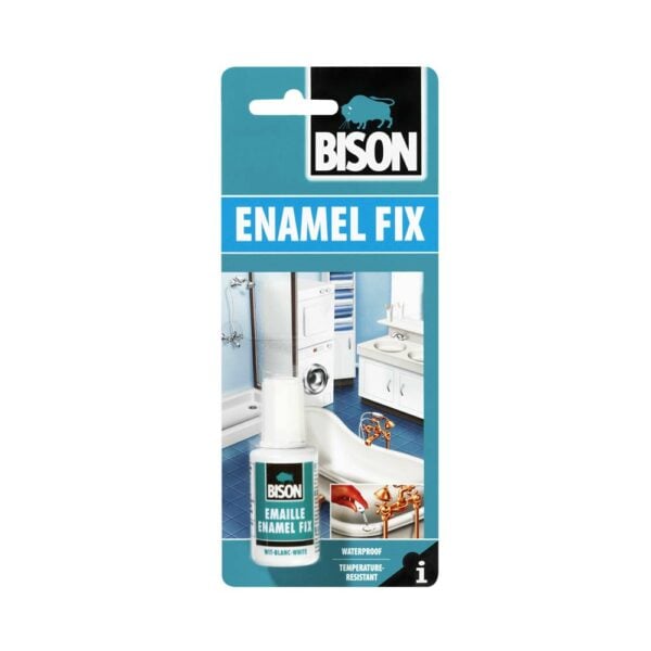 Enamel Fix 20ml Λευκή Bison • Δόμηση Ρόδου