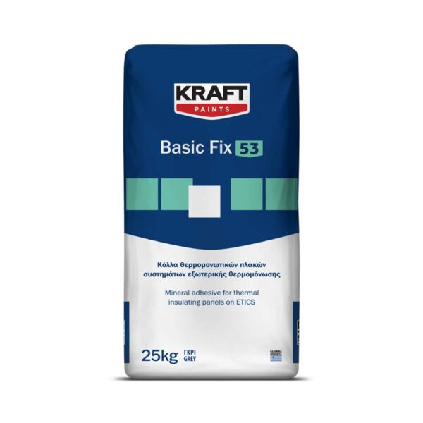 Basic-Fix Bond Γκρι 25kg Kraft • Δόμηση Ρόδου