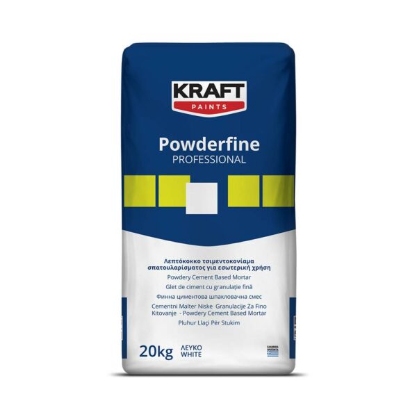 Powderfine Λευκό 20kg Kraft • Δόμηση Ρόδου