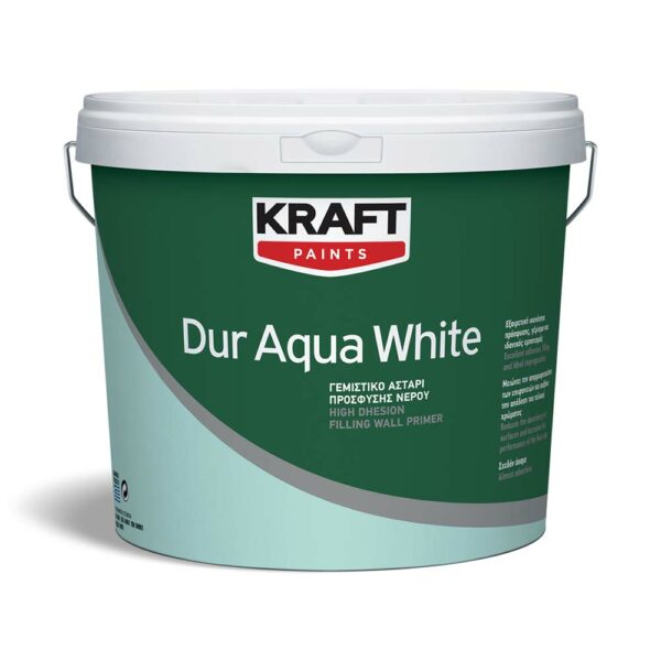 Dur Aqua White Αστάρι 3lt Kraft • Δόμηση Ρόδου