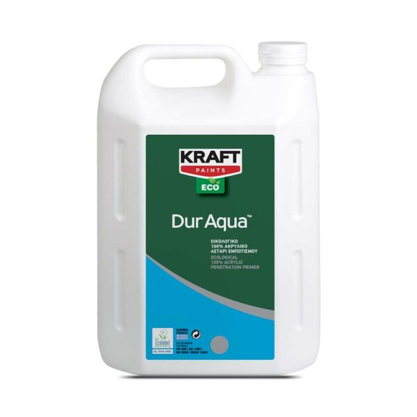 Eco Dur Aqua Αστάρι Διάφανο 18lt Kraft • Δόμηση Ρόδου
