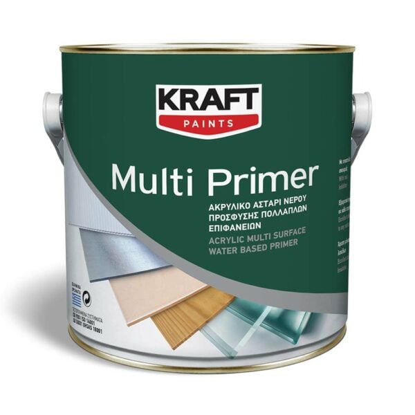 Multi Primer Αστάρι Λευκό 750ml Kraft • Δόμηση Ρόδου