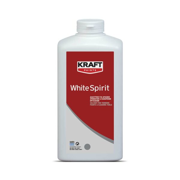White Spirit Διαλυτικό 4lt Kraft • Δόμηση Ρόδου