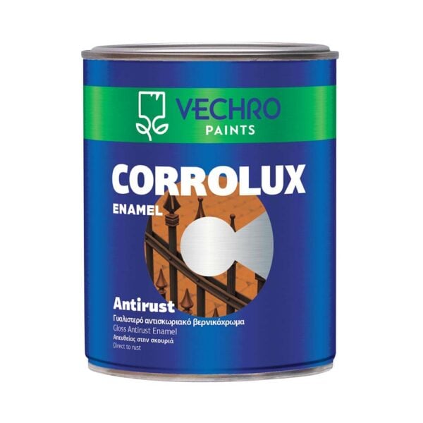 Corrolux Antirust Gloss 624 Ατσάλι 750ml Vechro • Δόμηση Ρόδου