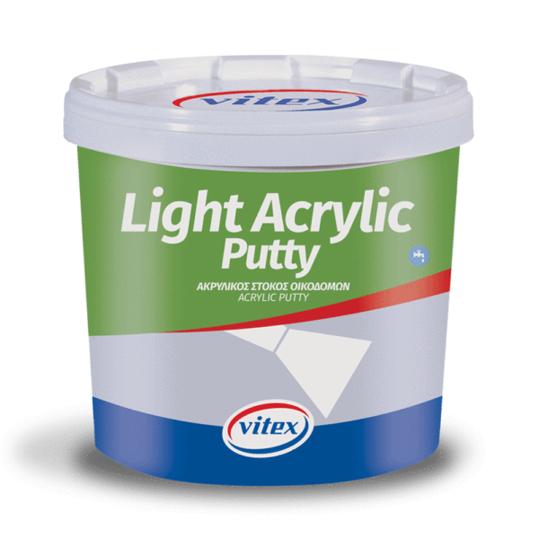 Vitex Light Acrylic Putty Λευκός 750gr • Δόμηση Ρόδου