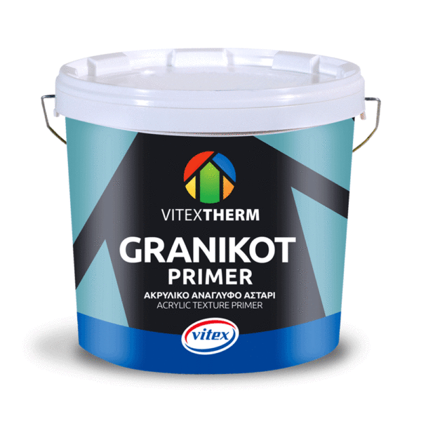 Vitex Granikot Ακρυλικό Αστάρι Λευκό 3lt • Δόμηση Ρόδου