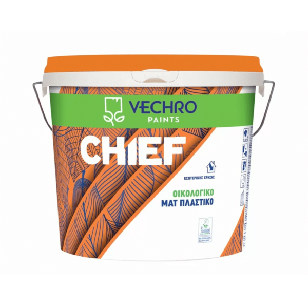 Vechro Chief Eco Πλαστικό Χρώμα Οικολογικό για Εσωτερική Χρήση 9lt • Δόμηση Ρόδου