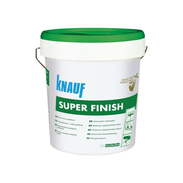 Knauf‘Ετοιμο προς Χρήση Υλικό Σπατουλαρίσματος SUPER FINISH 6Kg