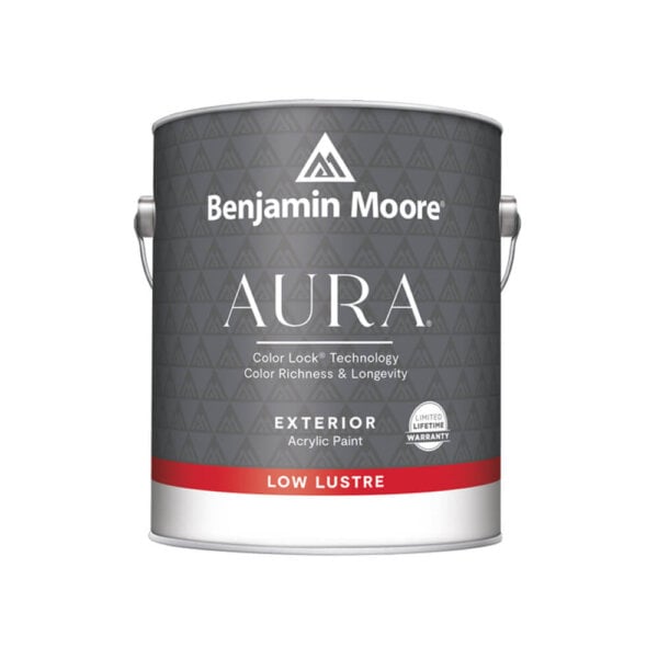 Benjamin Moore Aura Low Lustre Ακρυλικό Χρώμα για Εξωτερική Χρήση 0,946lt