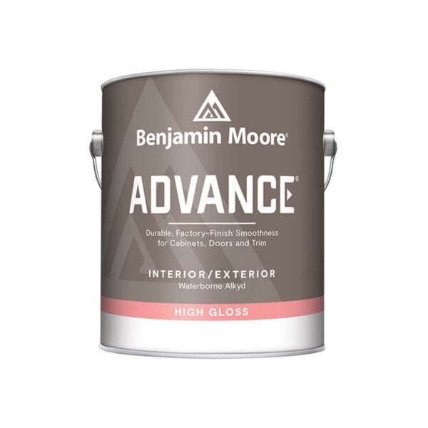 Benjamin Moore Advance Waterborne Alkyd High Gloss για Εσωτερική & Εξωτερική Χρήση Λευκό 0.946lt