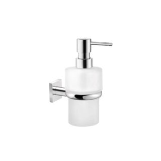 Sanco Twist Επιτοίχιο Dispenser Γυάλινο Χρωμέ