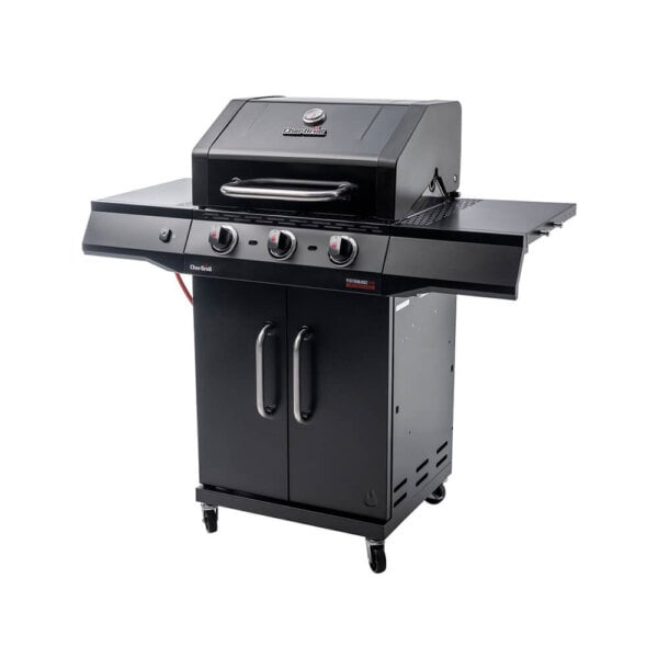 Char-Broil Performance Core B Cabinet 3 Τροχήλατη Ψησταριά Υγραερίου Μαύρη με 3 Εστίες & TRU-Infrare