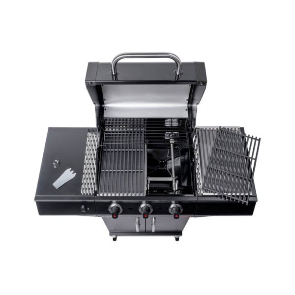 Char-Broil Performance Core B Cabinet 3 Τροχήλατη Ψησταριά Υγραερίου Μαύρη με 3 Εστίες & TRU-Infrare - Image 3